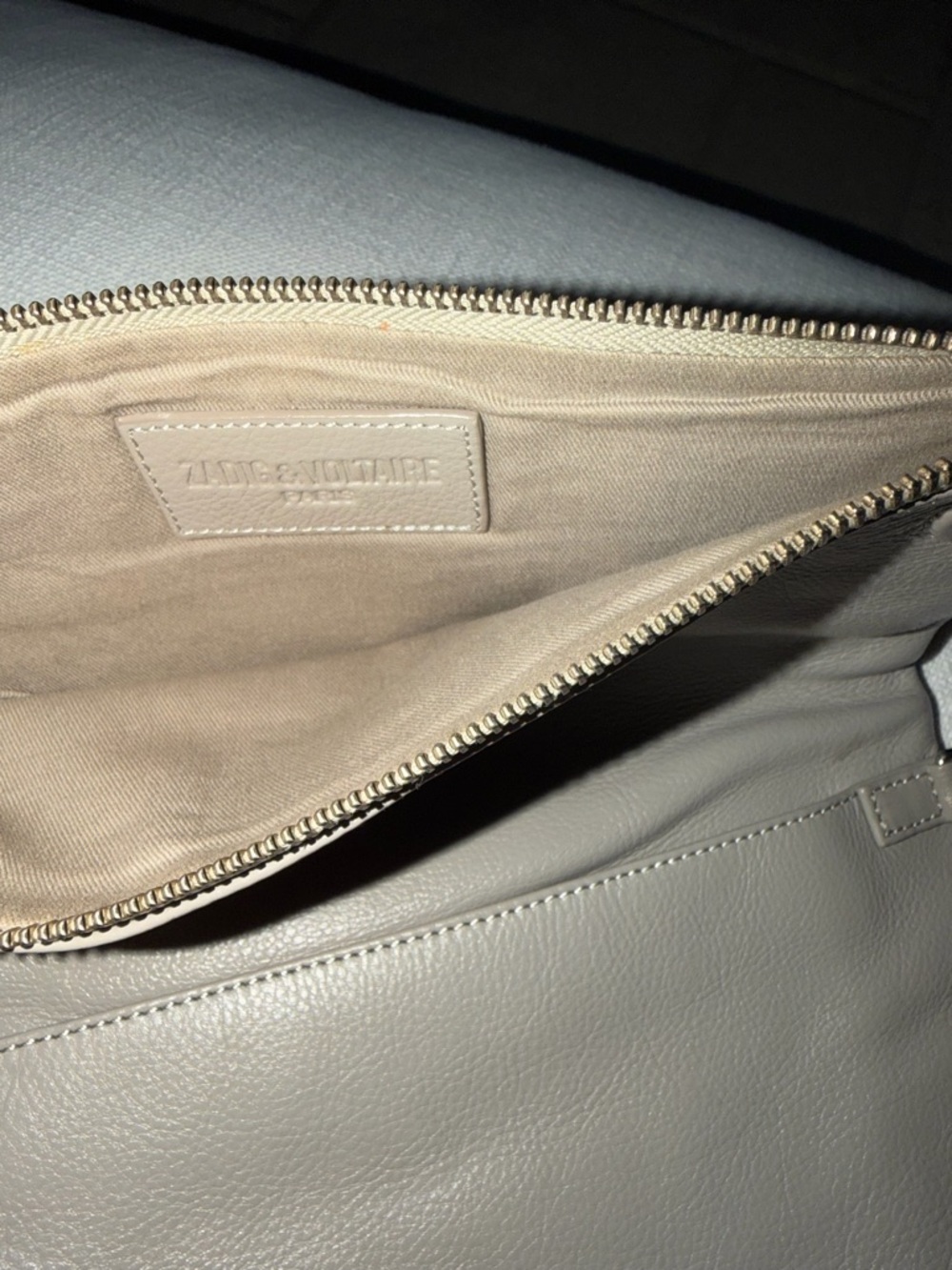 Brand New Zadig & Voltaire Snakeskin Print Crossbody Shoulder Bag Clutch - Picture 2 of 3